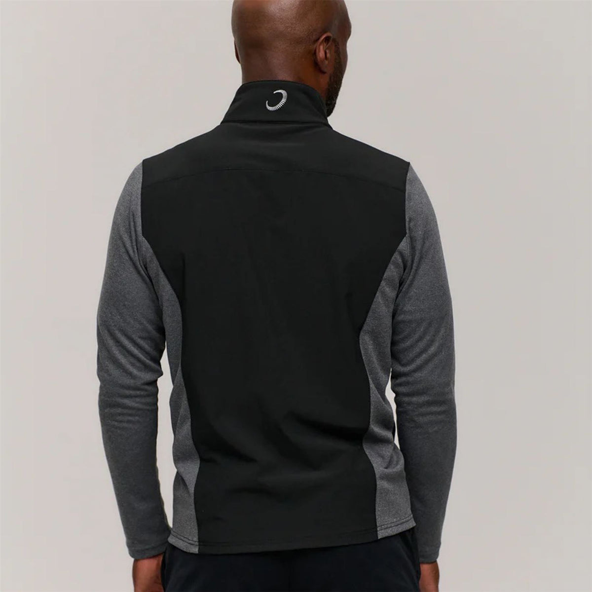 Z710 Full Zip Hybrid Jacket Black/Charcoal