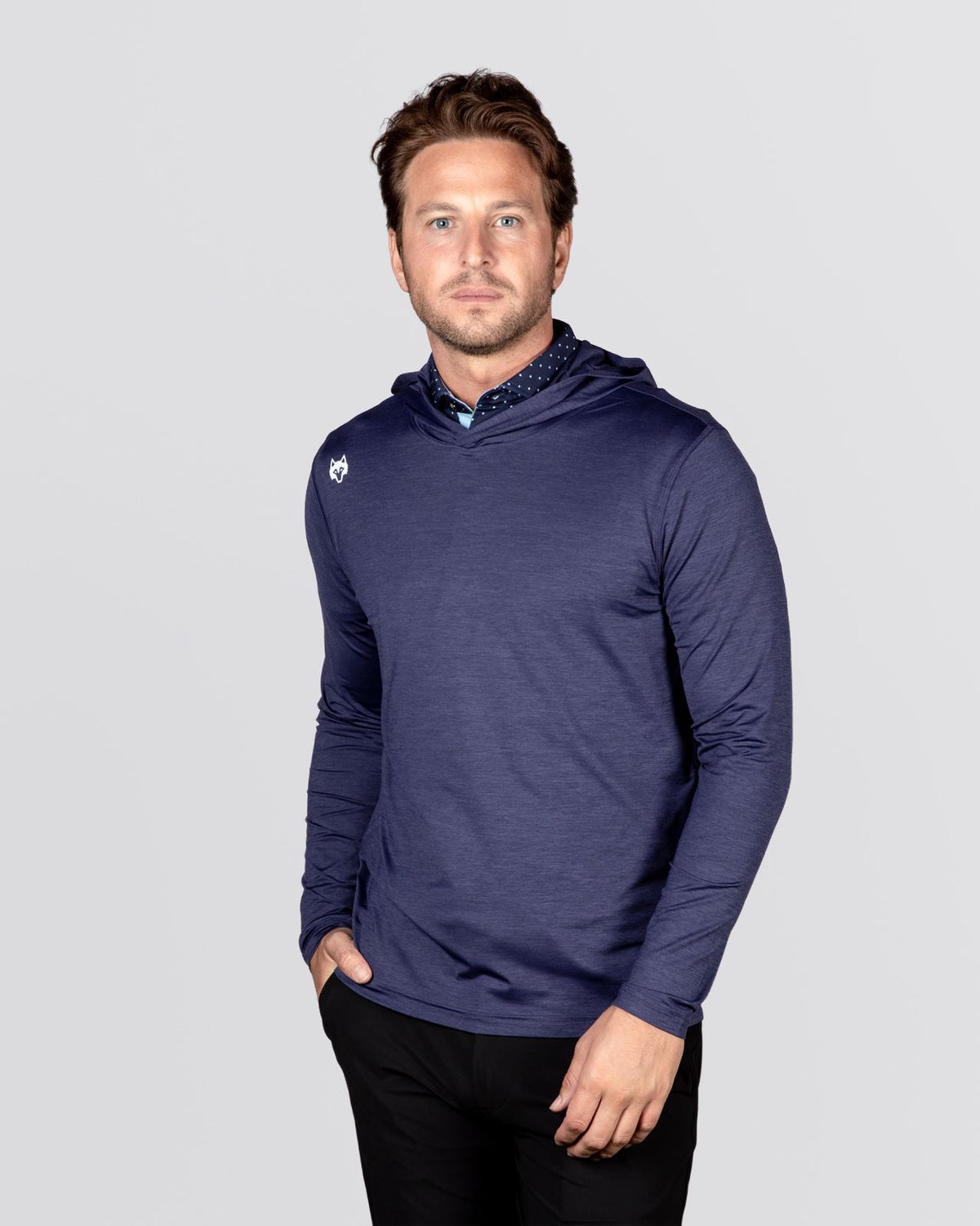 Guide Sport Hoodie Maltese Blue