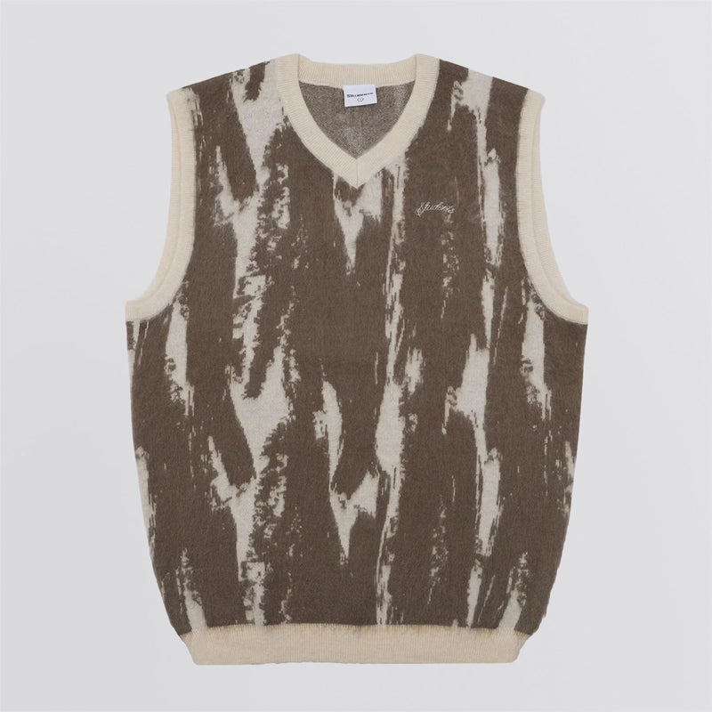 Cimarron Knit Vest Sweater Cream