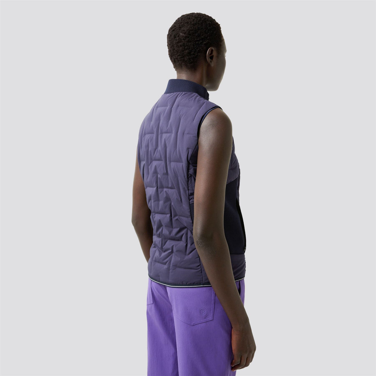 Womens Sia Down Vest Navy