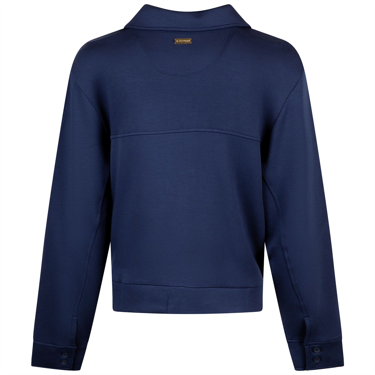 Womens Polo V-Neck Top Dress Blues