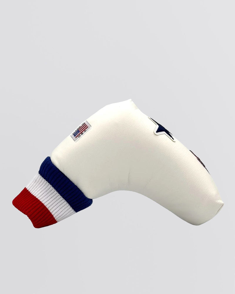Riviera U-Leather Blade Putter Cover Newport White