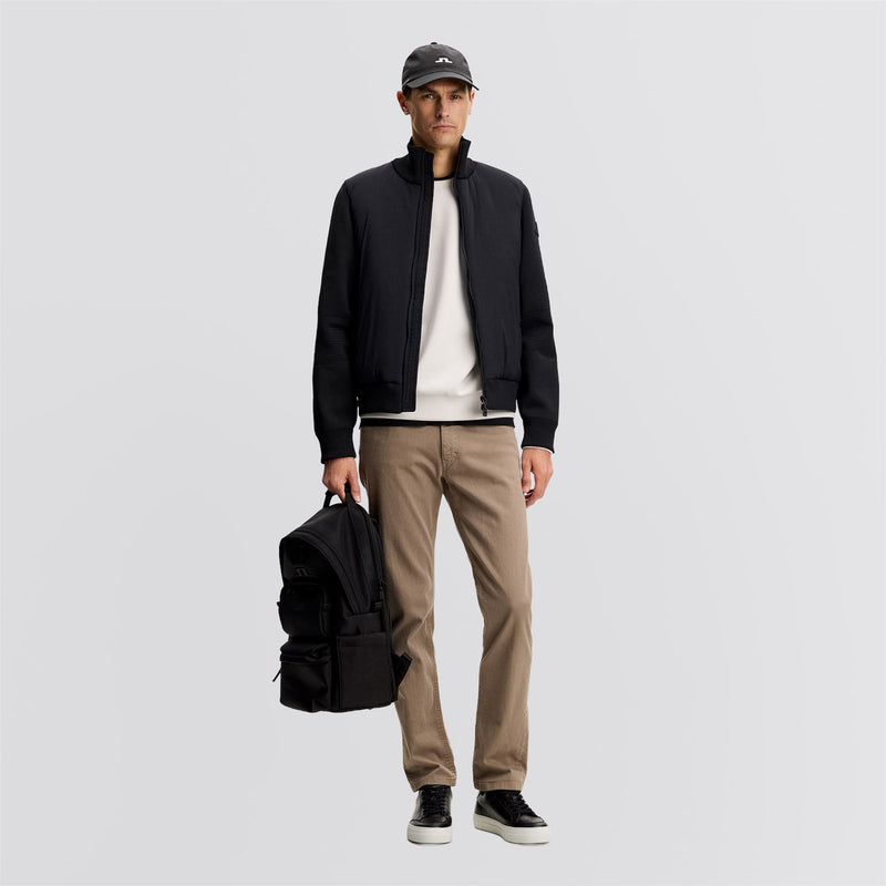 Ebbe Tech Knit Hybrid Jacket Black