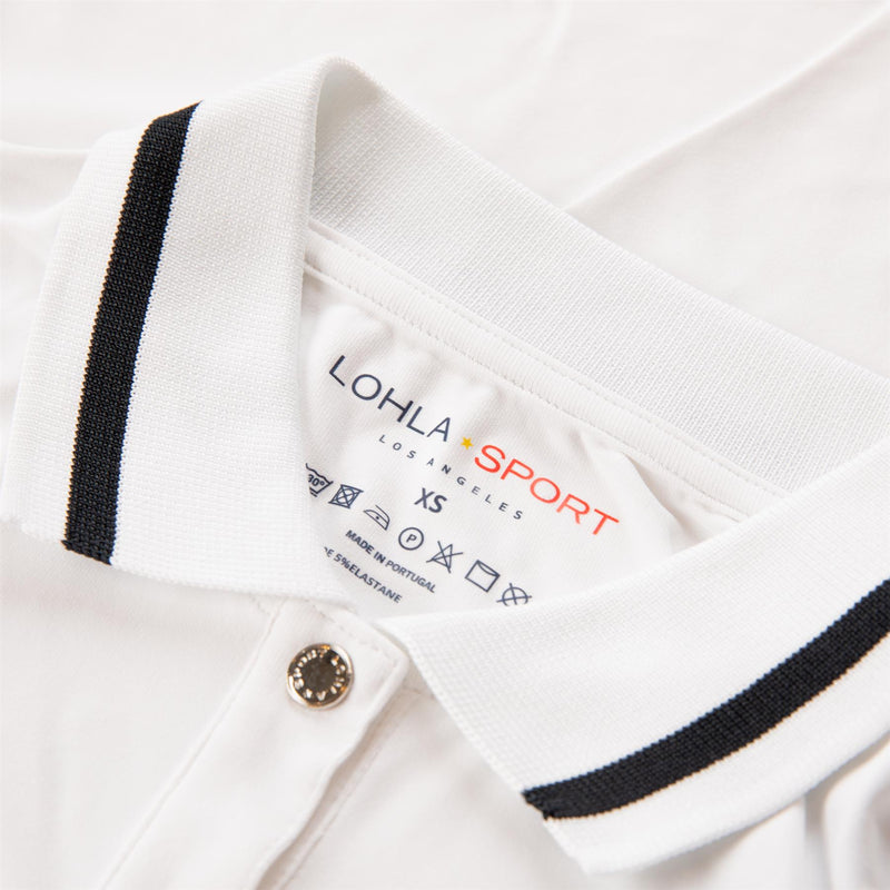 Womens The Mia Polo White