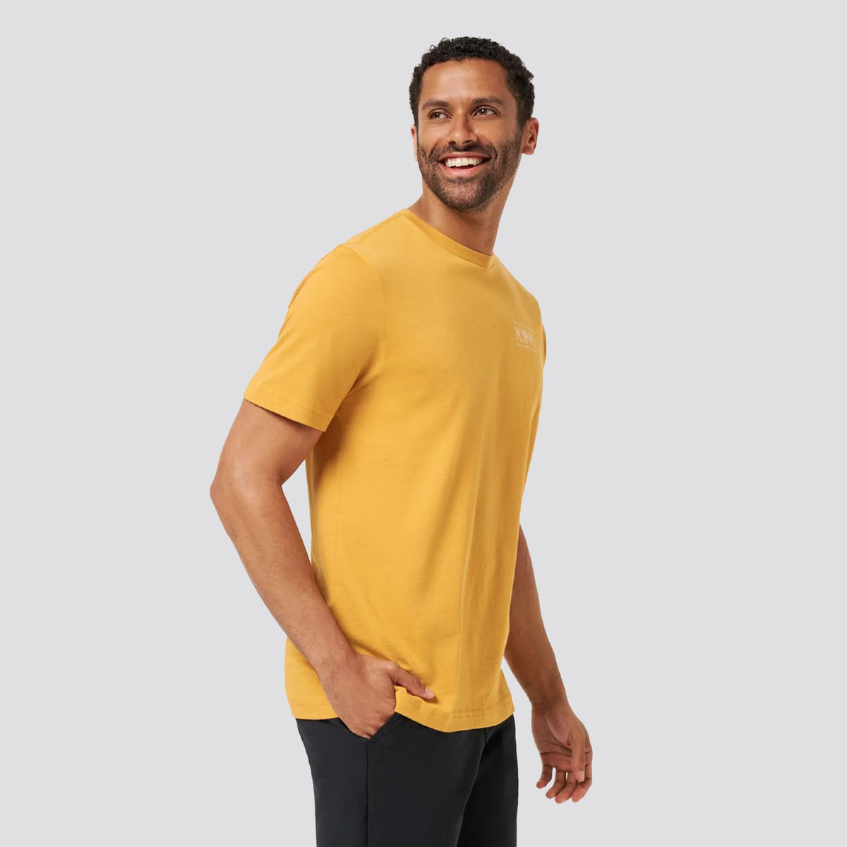 Crosscheck Tee Spruce Yellow