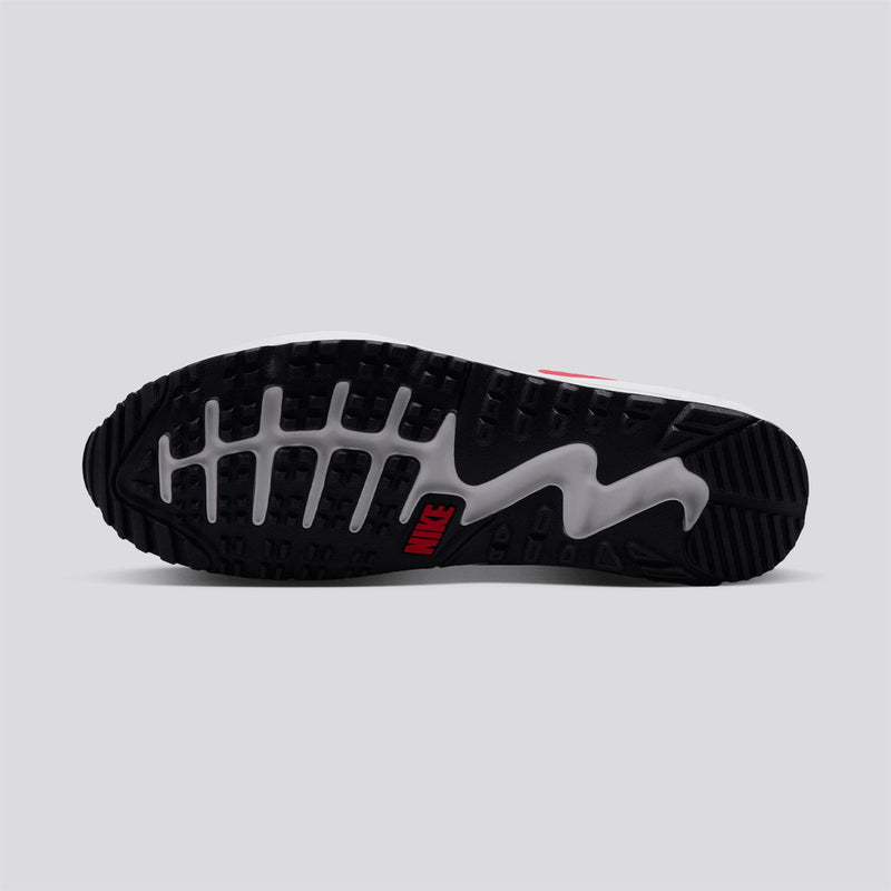 Air Max 90 G Golf Shoes Wht/Fire Red-Lt. Orewood