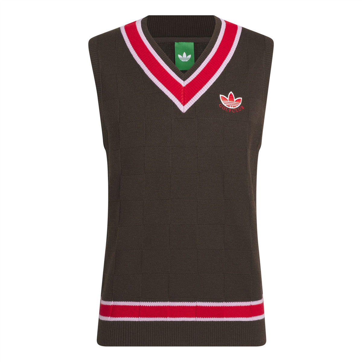 Originals Knitted Vest Dark Brown