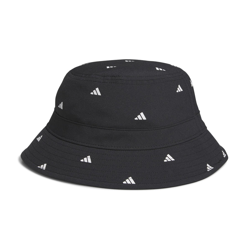 Womens Printed Bucket Hat Black