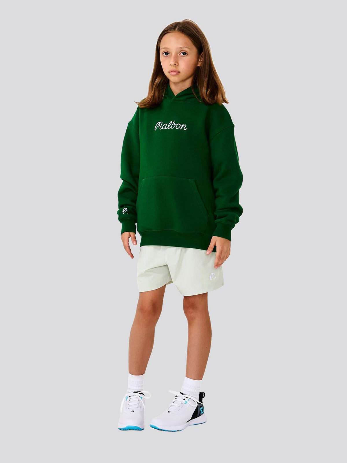 Youth Baldwin Buckets Hoodie Garden Green