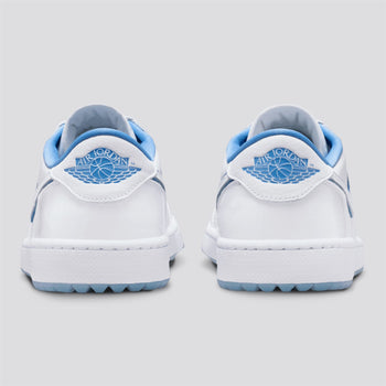 Air Jordan 1 Low Spikeless Golf Shoes White/Legend Blue/Blue Tint