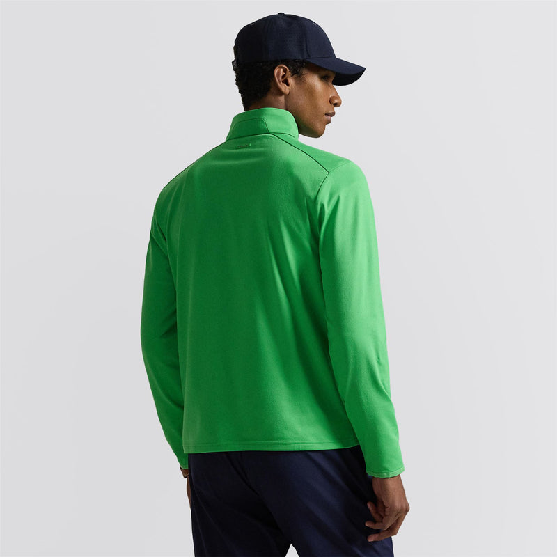 RLX Half Zip Stretch Jersey Pullover Classic Kelly