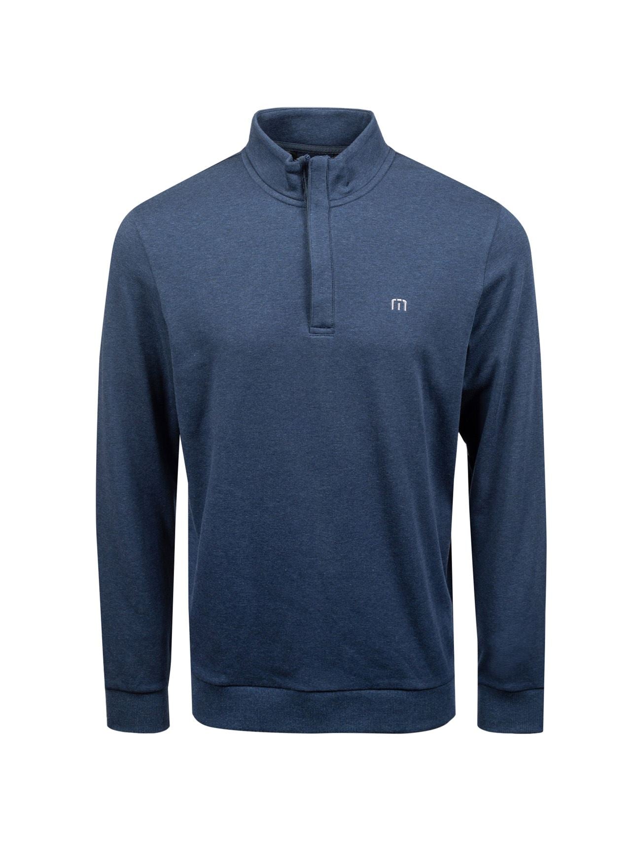 Cloud Quarter Zip Mid 2.0 Heather Blue