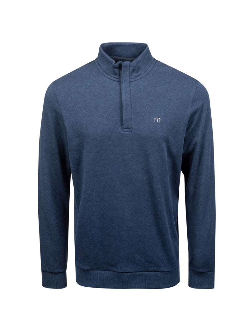 Cloud Quarter Zip Mid 2.0 Heather Blue