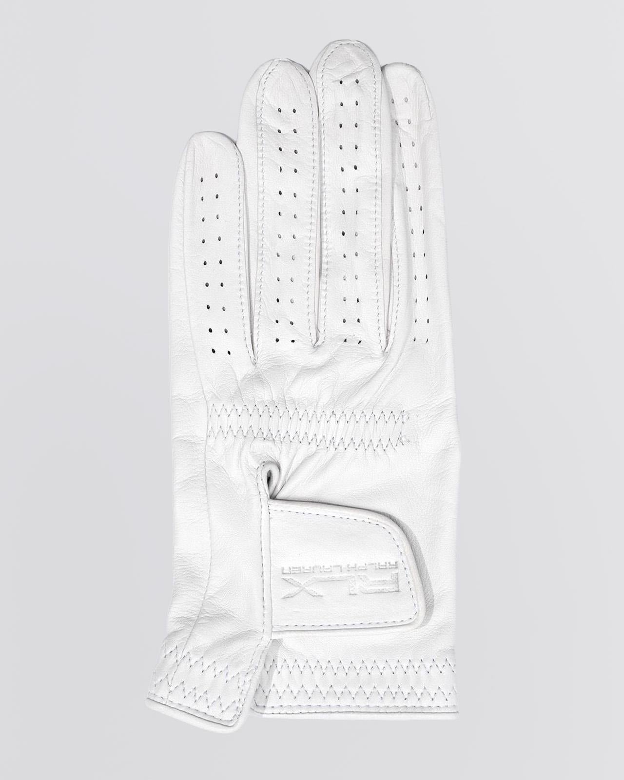 RLX Left Golf Glove White