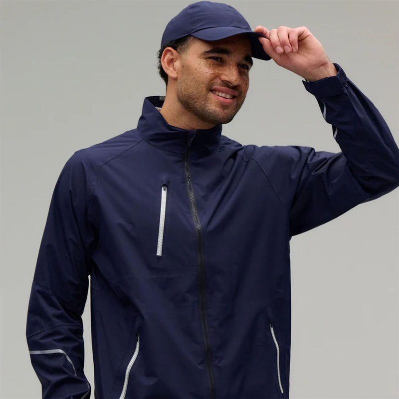 Power Torque Full Zip Jacket Navy/Metallic Silver