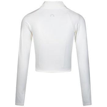 Varley Womens Helena Mid Layer Snow White | TRENDYGOLF USA