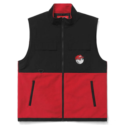 x Coca Cola Polar Fleece Gilet Black - AW24