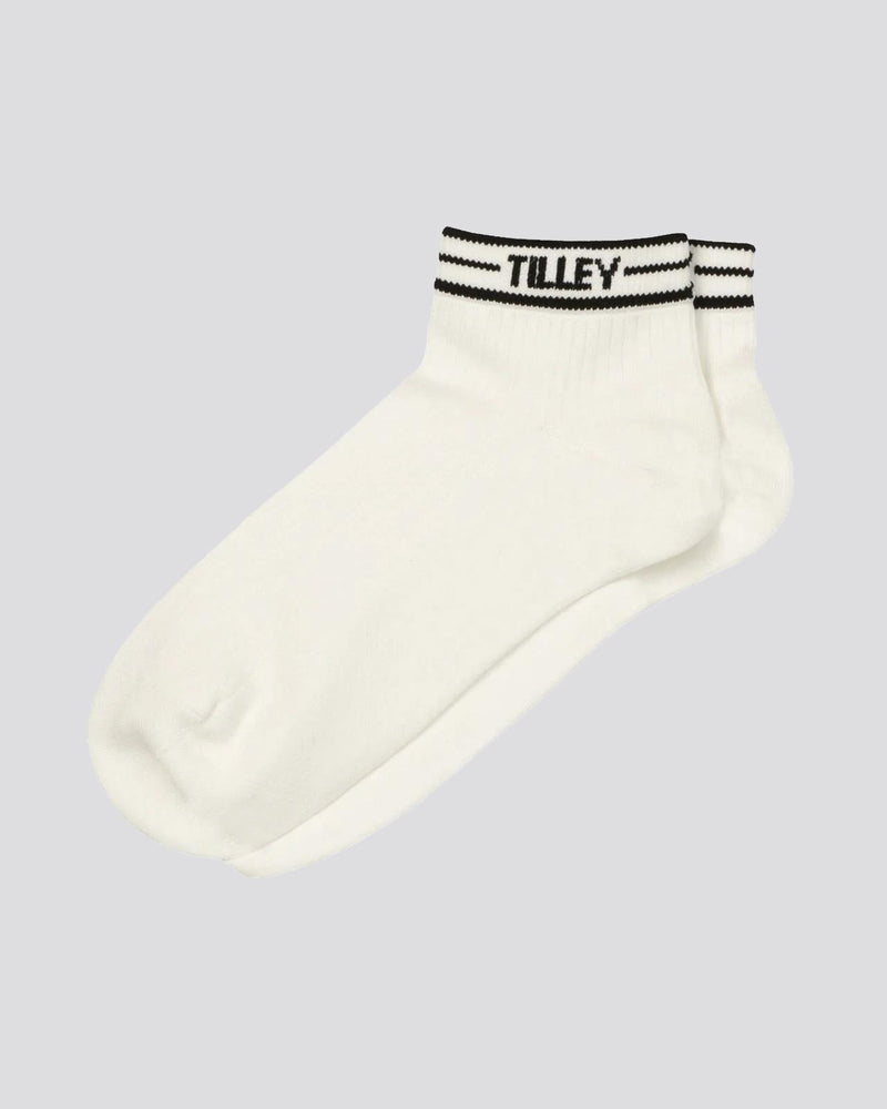 Womens Tipped Ankle Socks