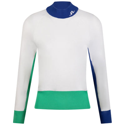 Womens Zoe Knitted Sweater White - AW23