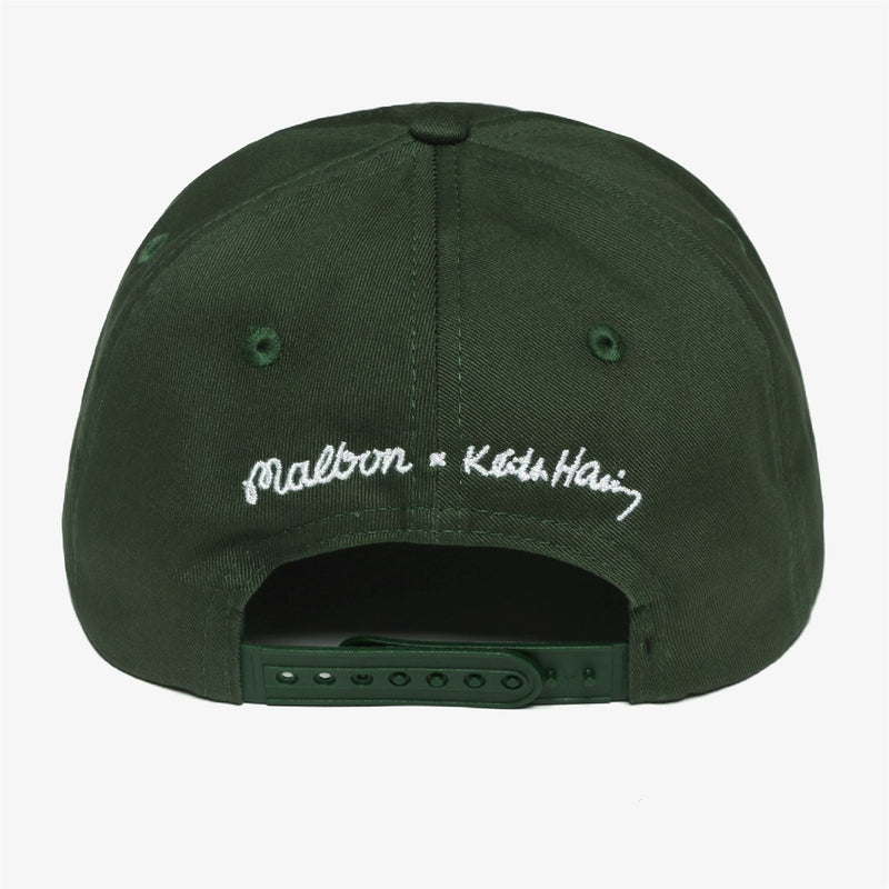 x Keith Haring Painters Cap Green