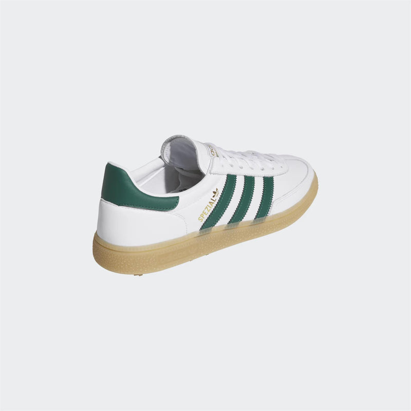 Spezial Spikeless Golf Shoes Footwear White/Collegiate Green/Gum 3