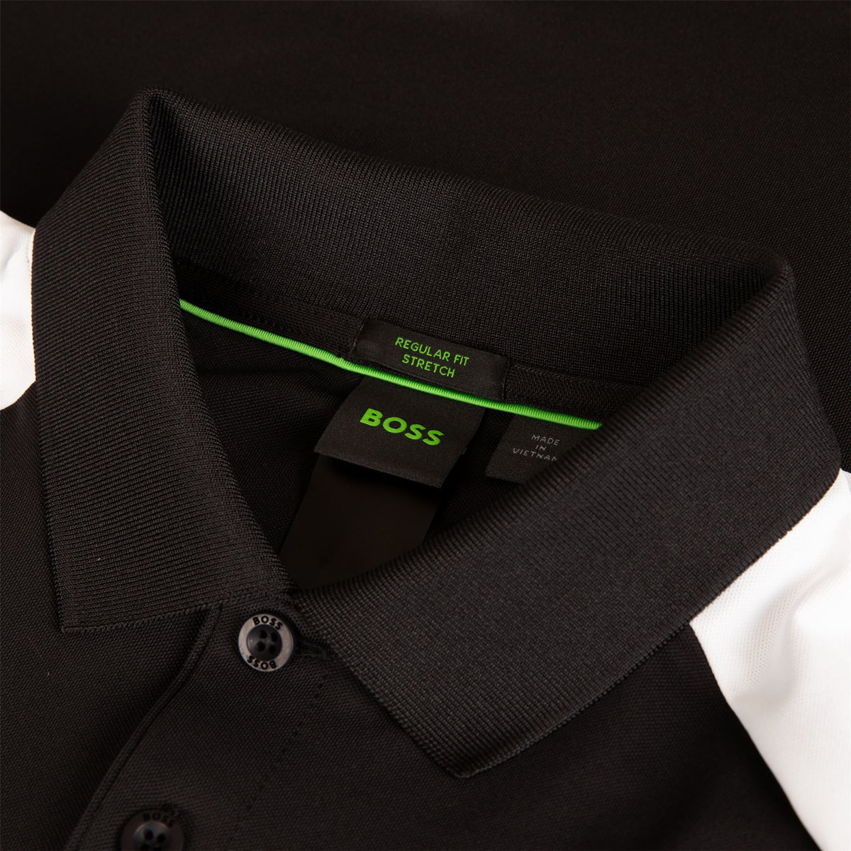 Paddy TOC Pique Polo Black