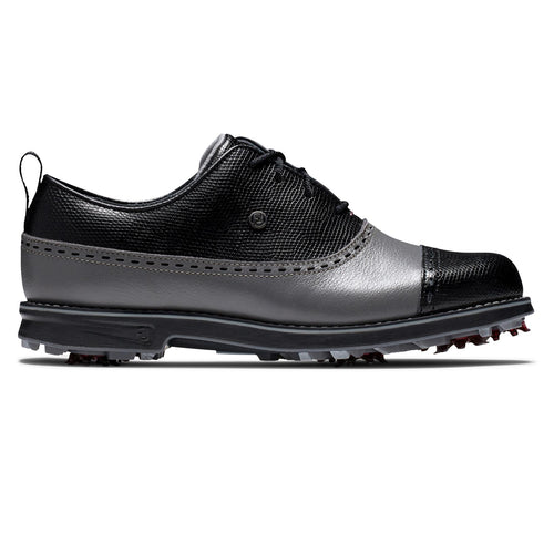 Womens DryJoys Premiere Series Golf Shoe Black/Charcoal - AW23