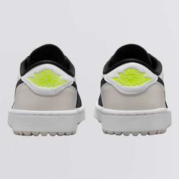 Nike Air Jordan 1 Low Golf Shoes White/Black/Phantom Volt