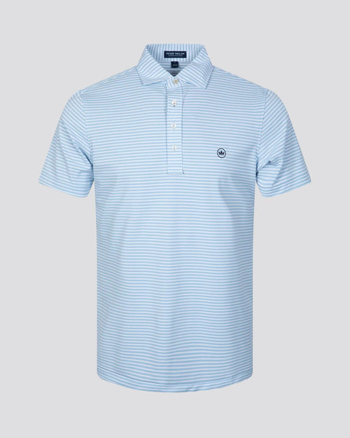 Mood Perfromance Mesh Polo Blue Frost