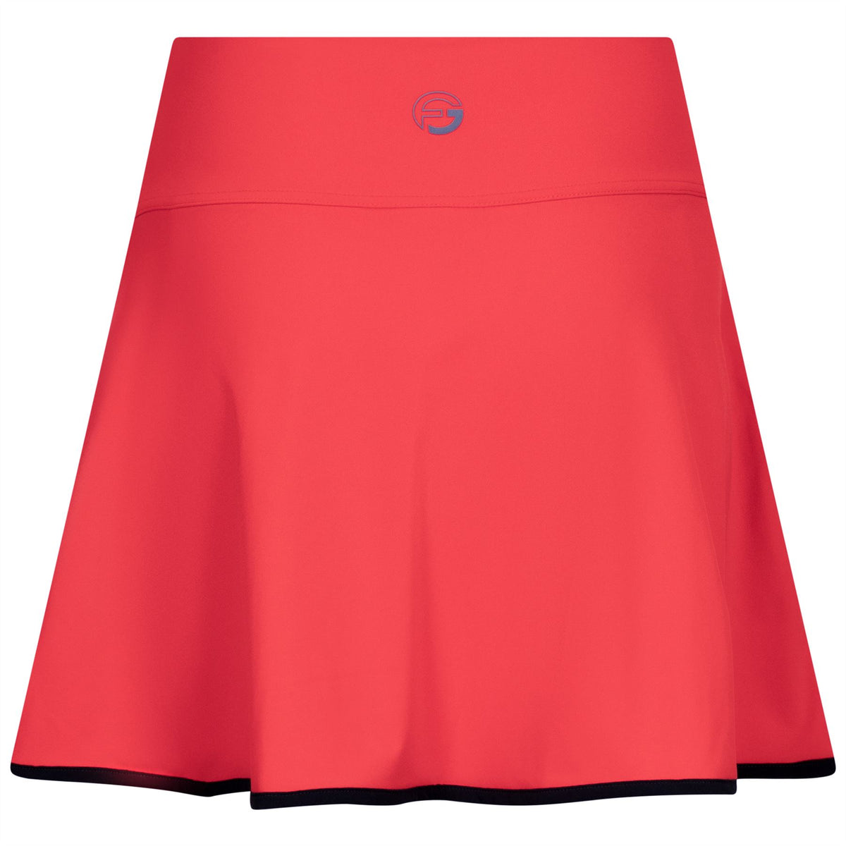 Womens Flare Skirt Red