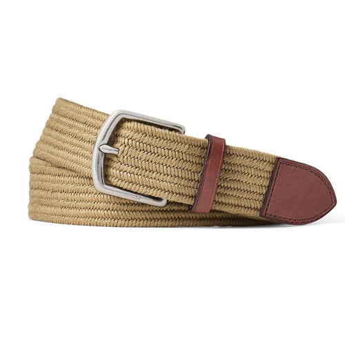 RLX Braided Stretch Belt Timber Brown - AW24