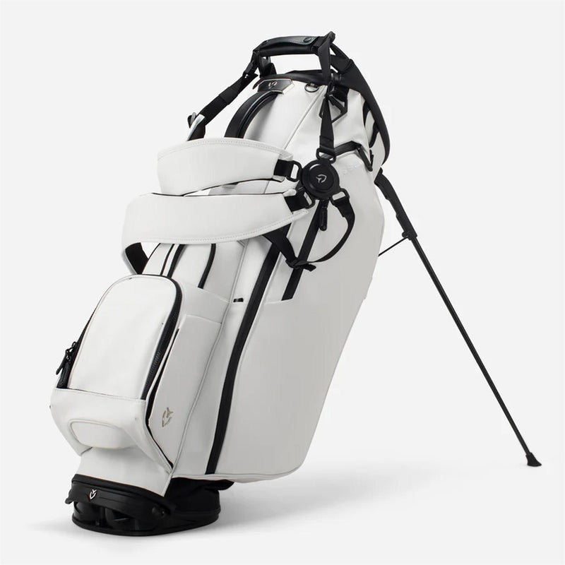 Player IV Pro Stand Bag Pebbled White