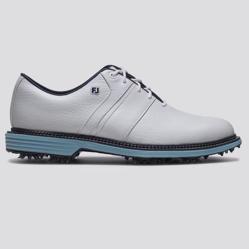 Premiere Series Packard Cleated Laced Golf Shoes White/Navy/Blue