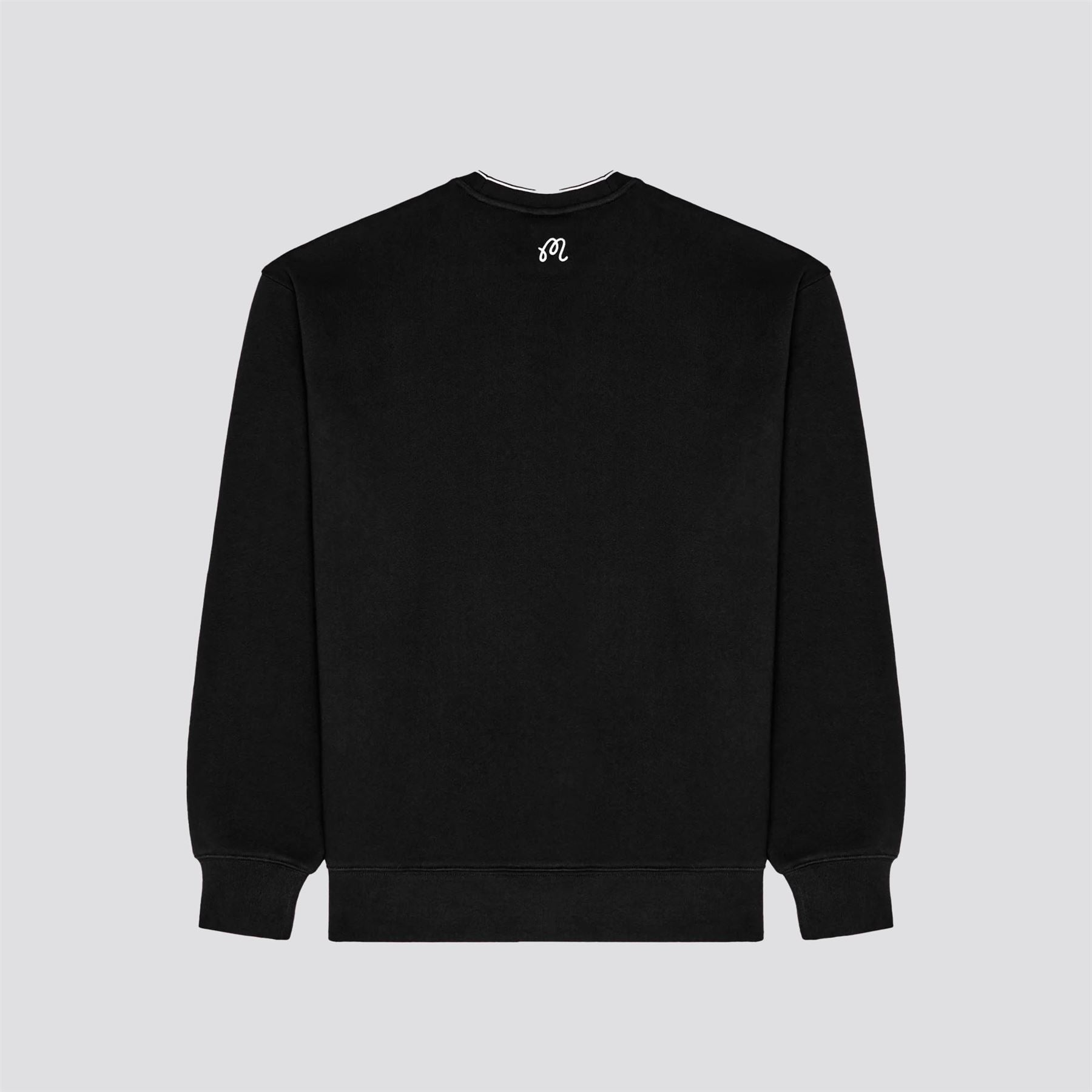 Malbon Monarch Crewneck Sweater Black | TRENDYGOLF USA