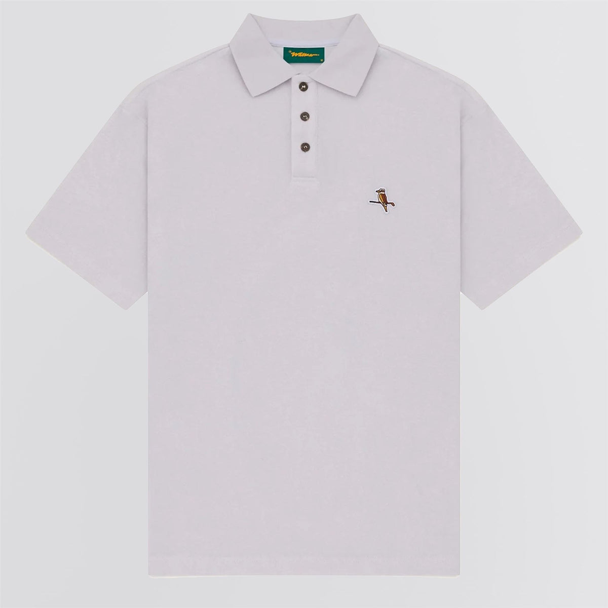 Kooka Terry Polo Stone Grey