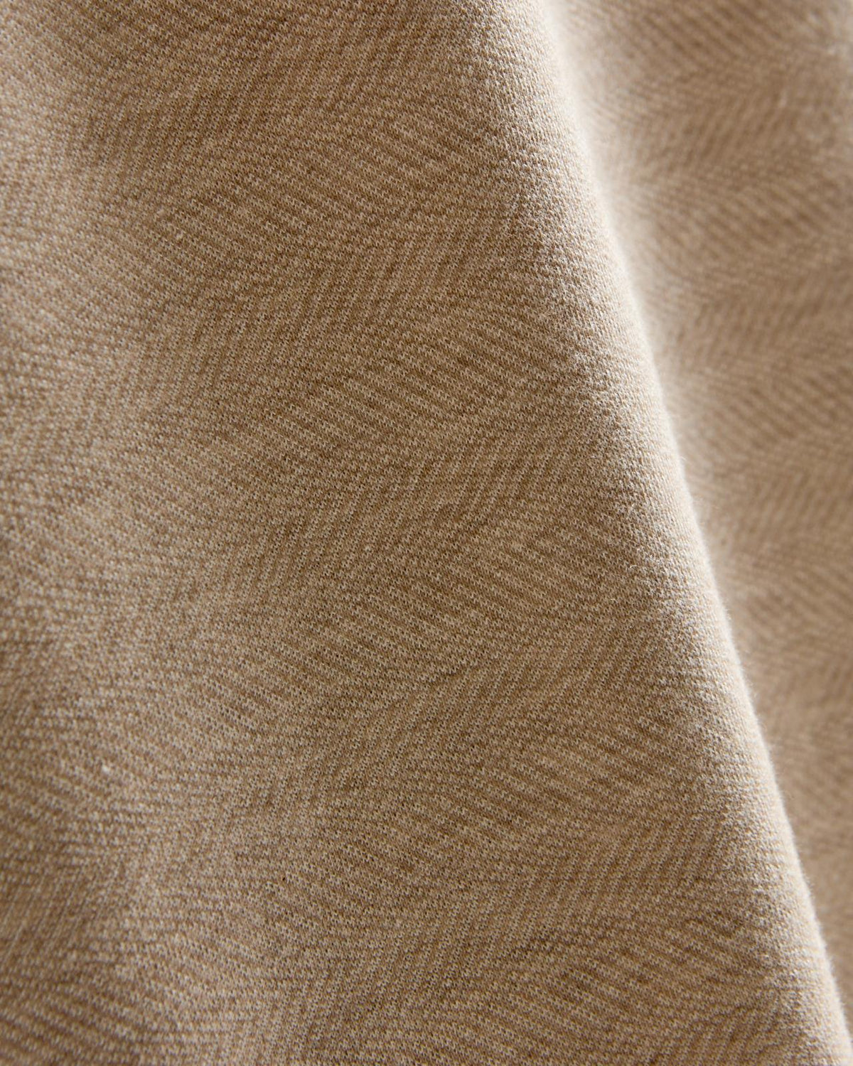 Excursionist Flex Herringbone Knit Polo Truffle