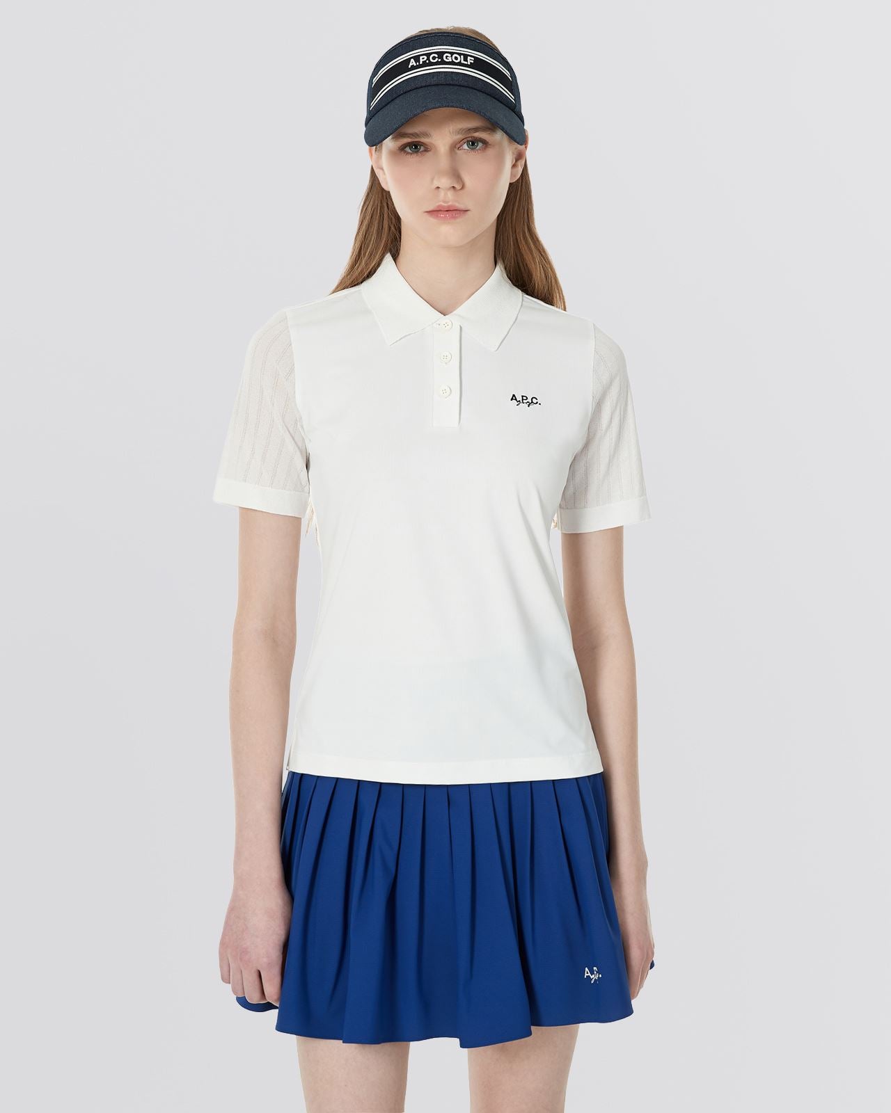 Gaia Polo Shirt White