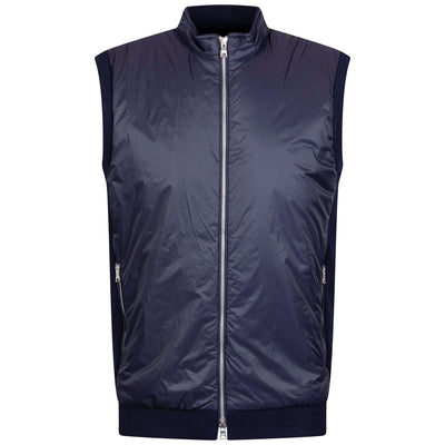 Holdridge Hybrid Full Zip Sweater Vest Navy