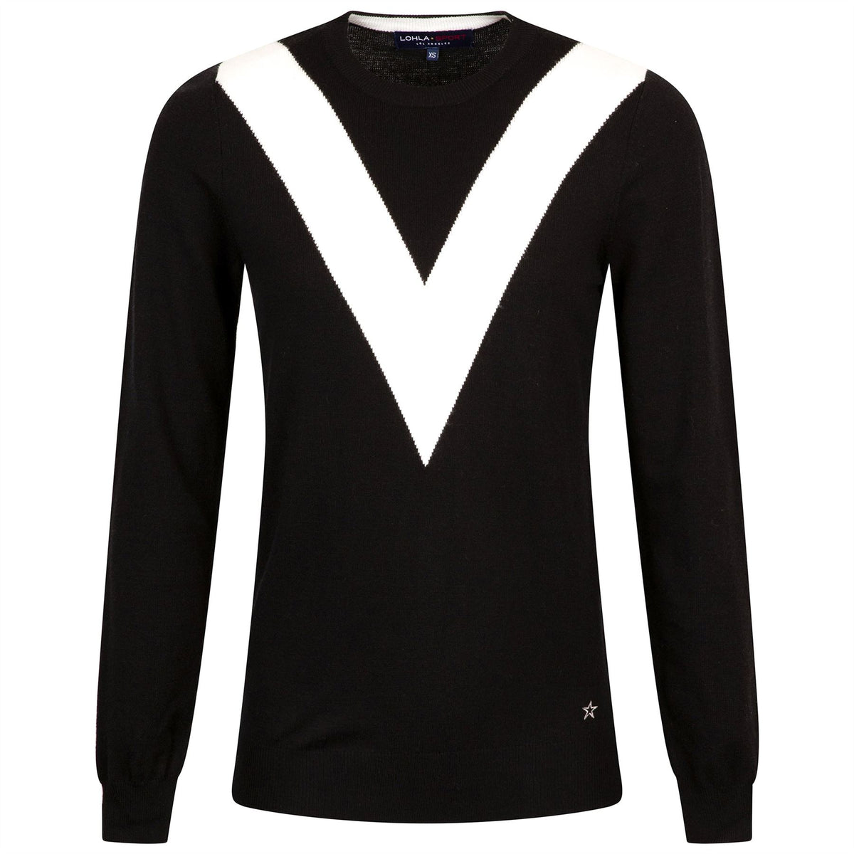 Womens The VIP Sweater Black/White