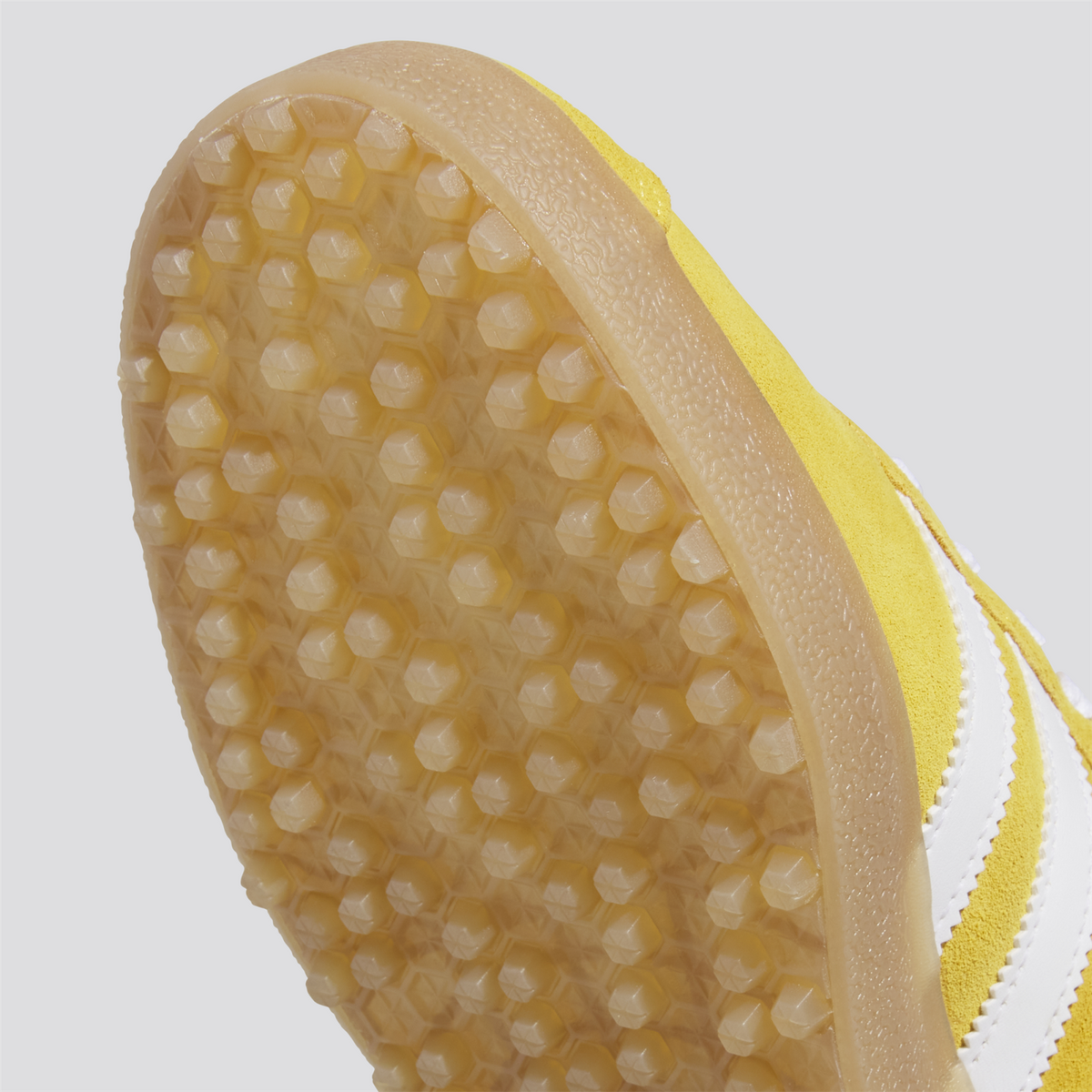 Gazelle Spikeless Golf Shoes Bold Gold/Footwear White/Better Scarlet