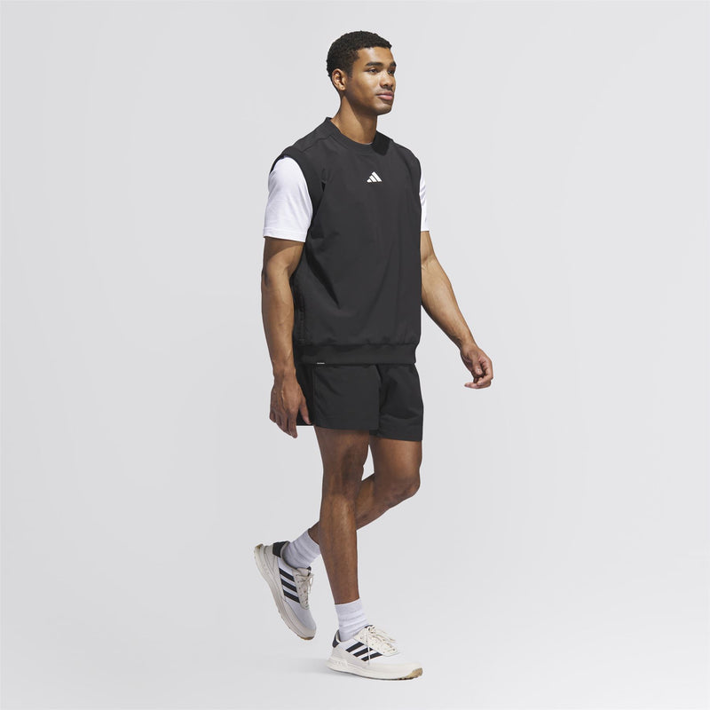 Beyond The Course Twistweave Loose Fit Vest Black