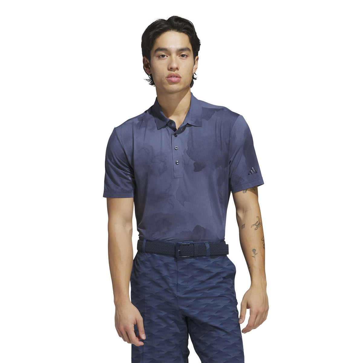 Ultimate365 Tour Printed Polo Collegiate Navy/Preloved Ink
