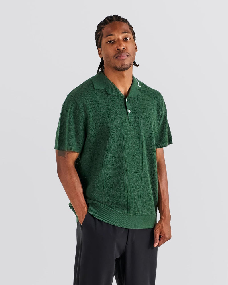 Resort Crochet Polo