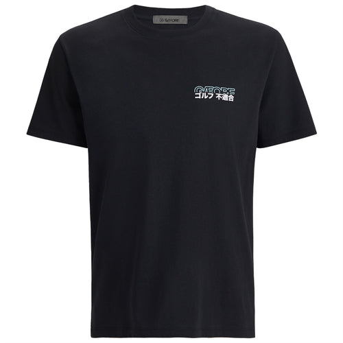 J/FORE Cotton Tee Onyx - AW24