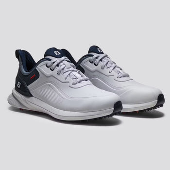 FootJoy ProSL26 Spikeless Golf Shoe White/Blue/Red | TRENDYGOLF USA