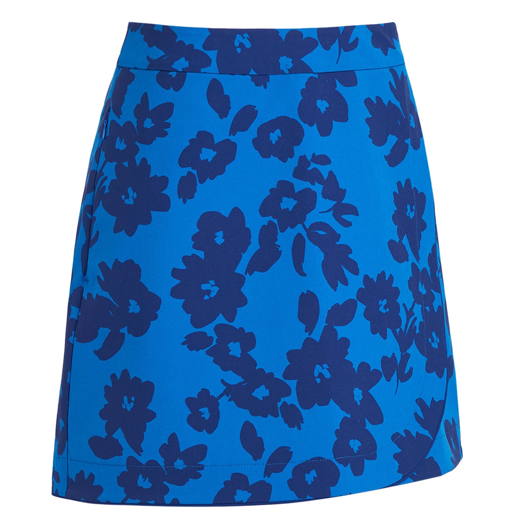 G/FORE Tonal Floral Wrap Maverick 4-Way Stretch Skort Surf