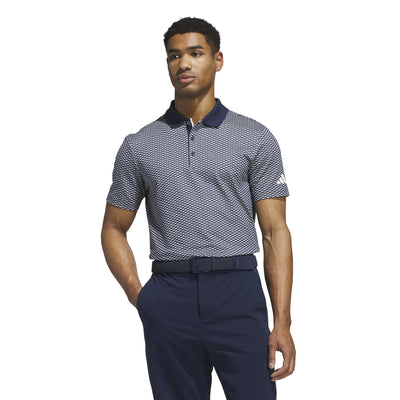 Beyond The Course Textured Polo Collegiate Navy