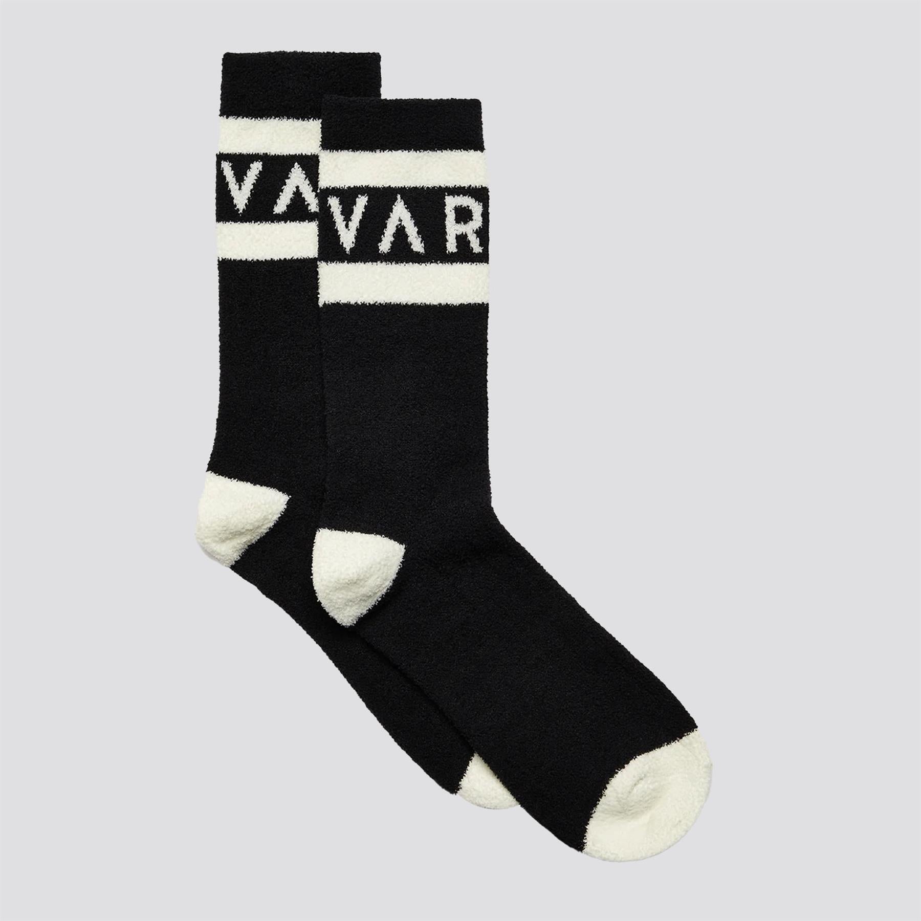Womens Spencer Socks Black/Egret