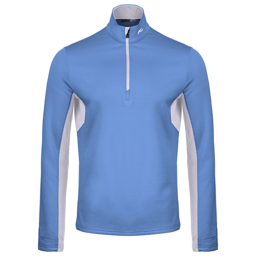 Hydraulic Half Zip Mid Layer Cerulean/Alloy - SS25