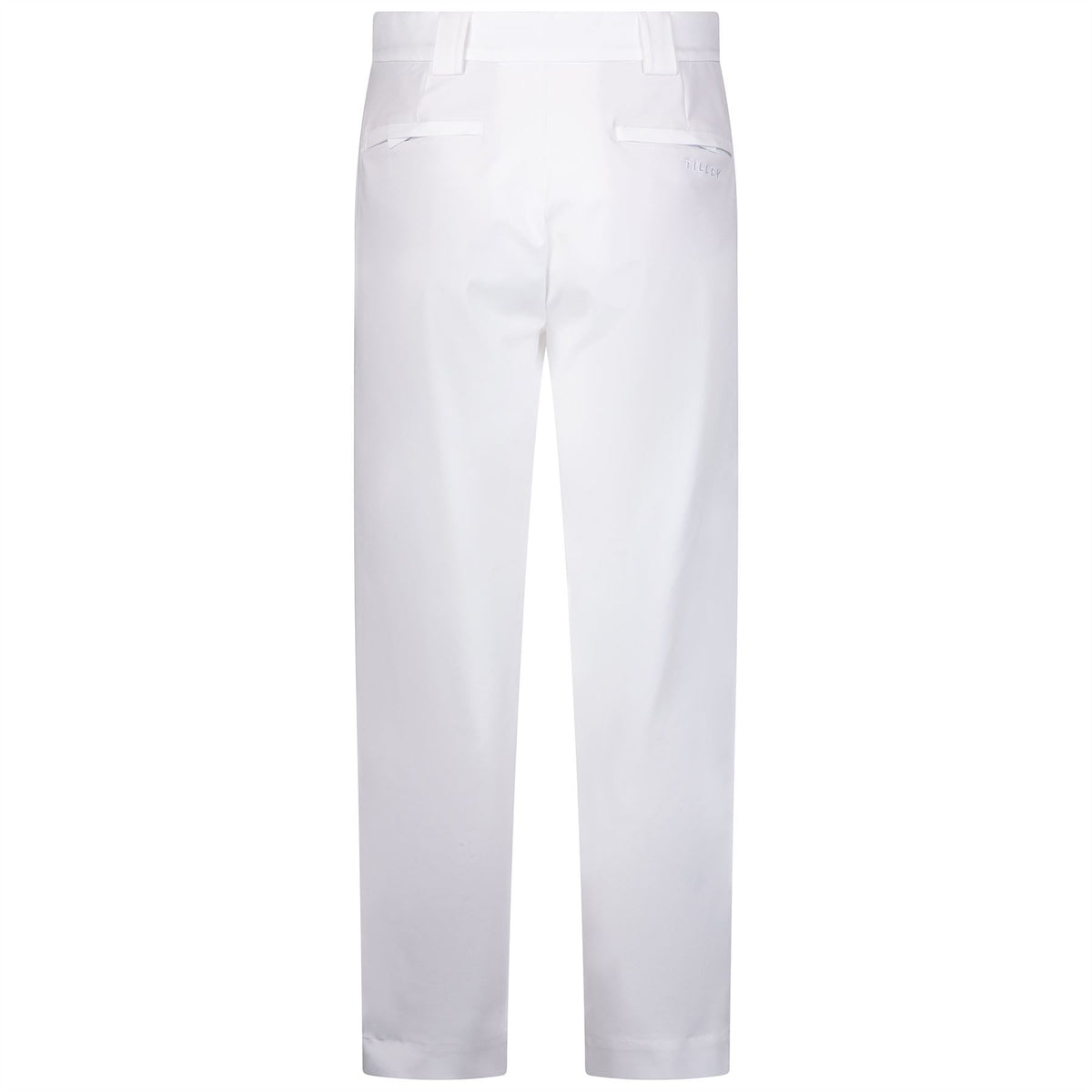 Womens Slim Tech Trousers Off White